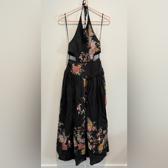 Zimmermann Tallow Halter Dress Sz 0 - Picture 2 of 13